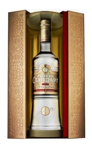 фото водка Russian Standard Gold 0,75 л