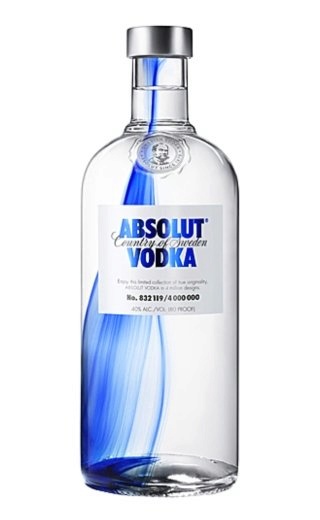 фото водка Absolut Originality Cobalt Blue 0,7 л