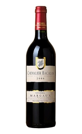 фото вино Maison Sichel Chevalier Bacalan Margaux AOC 2007 0,75 л