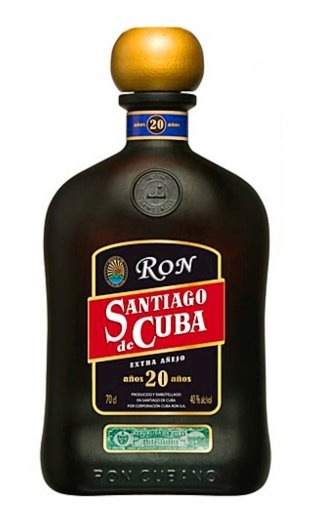 фото ром Santiago de Cuba Extra Anejo 20 YO 0,7 л