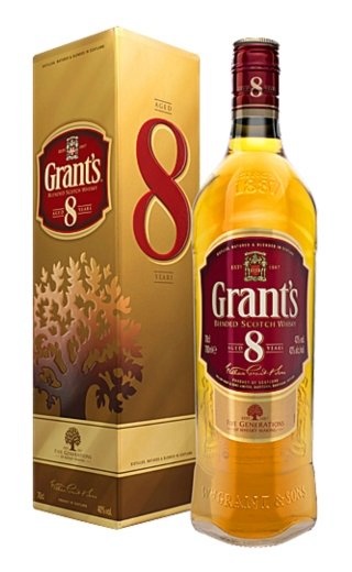 фото виски Grants 8 Years Old 0,7 л