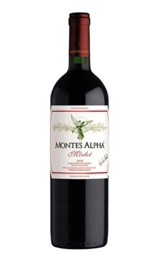 фото вино Montes Alpha Merlot 2011 0,75 л