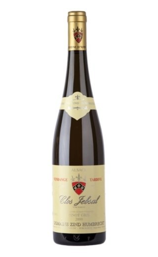 фото вино Domaine Zind-Humbrecht Pinot Gris Clos Jebsal Vendange Tardive 0,75 л