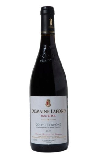 фото вино Domaine Lafond Roc-Epine Cotes du Rhone 2012 0,75 л