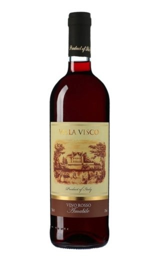 фото вино Villa Visco Vino Rosso Amabile 0,75 л