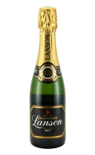 фото шампанское Lanson Black Label Brut 0,375 л