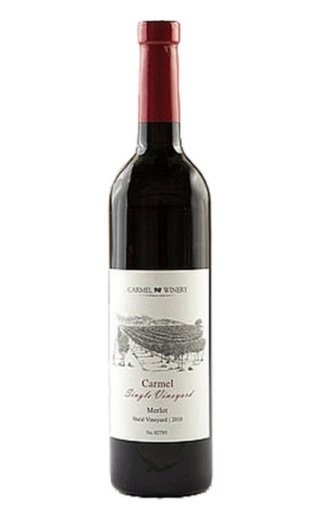 фото кошерное вино Carmel Winery Merlot Sha'al Vineyard 2010 0,75 л