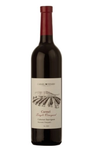 фото кошерное вино Carmel Winery Cabernet Sauvignon Kayoumi Vineyard 2009 0,75 л