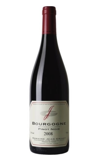 фото вино Domaine Jean Grivot Bourgogne AOC Pinot Noir 2010 0,75 л