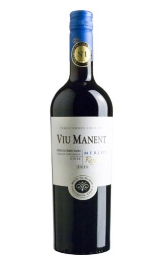 фото вино Viu Manent Estate Collection Reserva Merlot 2012 0,75 л