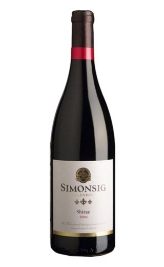 фото вино Simonsig Shiraz Stellenbosch 2011 0,75 л