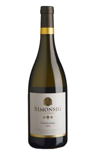 фото вино Simonsig Chardonnay Stellenbosch 2012 0,75 л