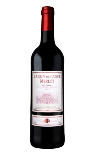 фото вино Baron de Lance Merlot Vin de Pays d'Oc 2011 0,75 л