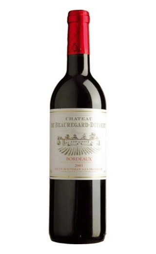 фото вино Chateau de Beauregard-Ducourt Bordeaux AOC 2010 0,75 л