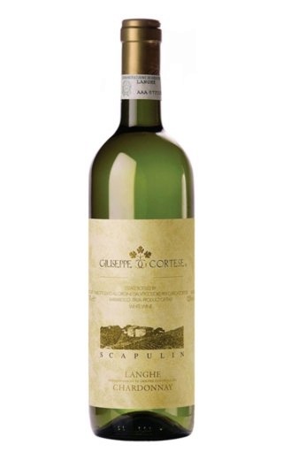 фото вино Giuseppe Cortese Langhe Chardonnay Scapulin 2014 0,75 л