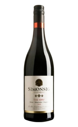 фото вино Simonsig The SMV Shiraz Mourvedre Viognier 2012 0,75 л