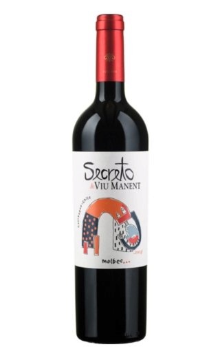 фото вино Viu Manent Secreto Malbec 2014 0,75 л