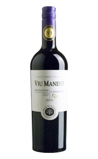 фото вино Viu Manent Estate Collection Reserva Carmenere 2014 0,75 л