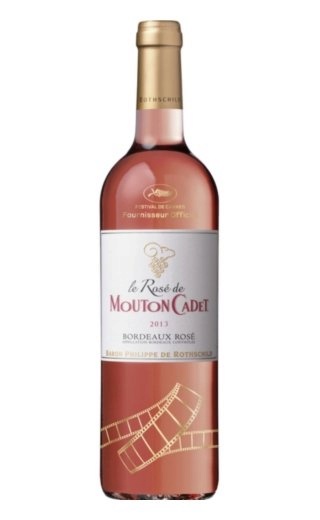 фото вино Baron Philippe de Rothschild Le Rose de Mouton Cadet Rose Bordeaux AOC 2014 0,75 л