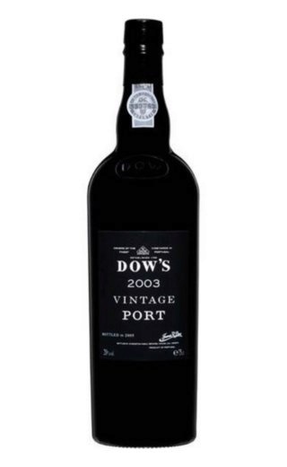 фото портвейн Dow’s Vintage 2003 Port 0,75 л