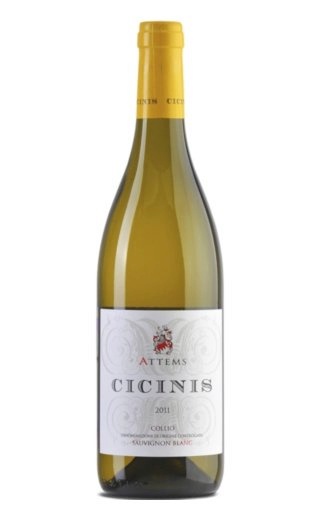 фото вино Attems Cicinis Sauvignon Blanc Collio DOC 2012 0,75 л