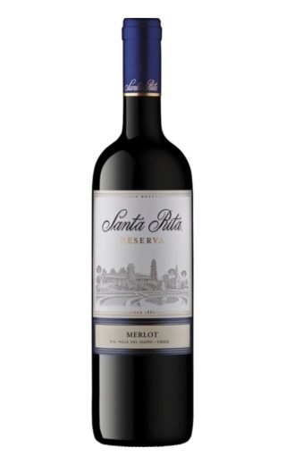 фото вино Santa Rita Merlot Reserva 2014 0,75 л