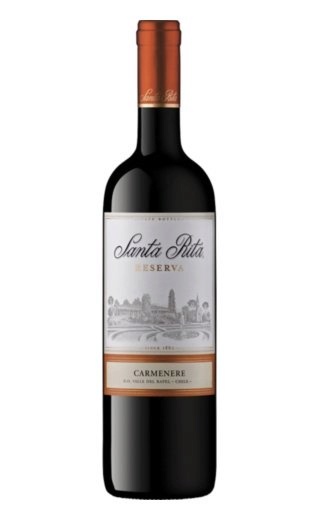 фото вино Santa Rita Carmenere Reserva 2015 0,75 л