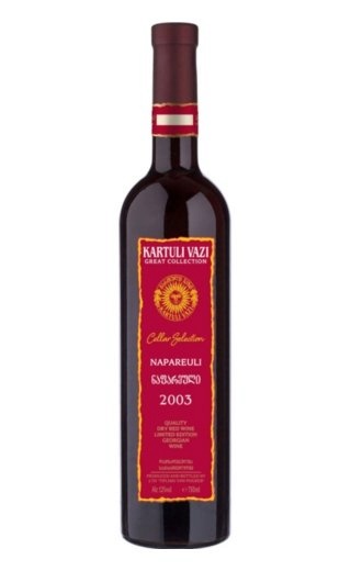 фото вино Kartuli Vazi Great Collection Napareuli 2003 0,75 л