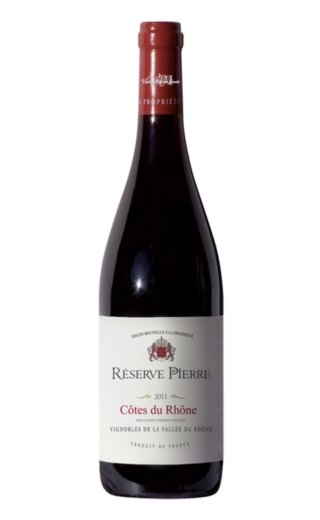 фото вино Reserve de Pierre Cotes du Rhone Rouge 2012 0,75 л