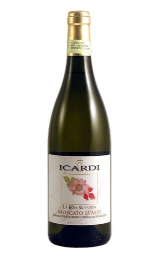 фото асти Icardi La Rosa Selvatica Piemonte Moscato dAsti DOCG 2014 0,75 л