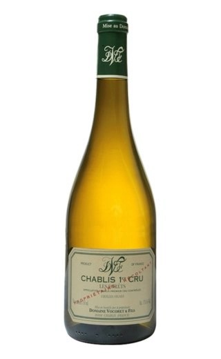 фото вино Domaine Vocoret and fils Les Forets Vieilles Vignes Chablis 1-er Cru AOC 2012 0,75 л