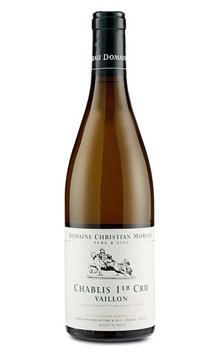 фото вино Christian Moreau Chablis 1-er Cru Vaillon 2014 0,75 л