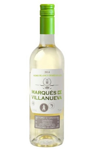 фото вино Grandes Vinos y Vinedo Marques de Villanueva Blanco Semidulce 0,75 л