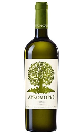 Вино Лукоморье Рислинг 0,75 л