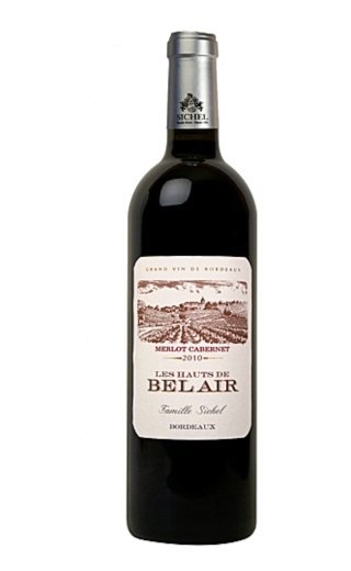 фото вино Maison Sichel Les Hauts de Bel Air AOC Bordeaux Rouge 2012 0,75 л