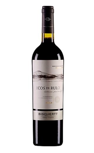 фото вино Bisquertt Ecos de Rulo Carmenere 2014 0,75 л