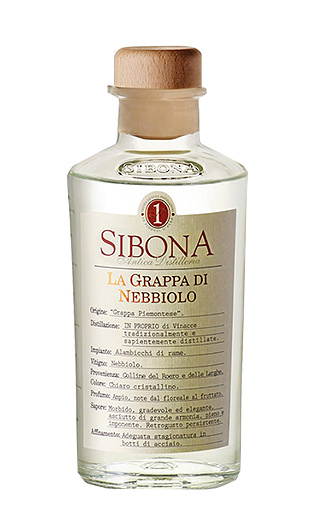 фото граппа Sibona Nebbiolo 0,5 л