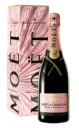 фото шампанское Moet & Chandon Festive Rose Imperial 0,75 л