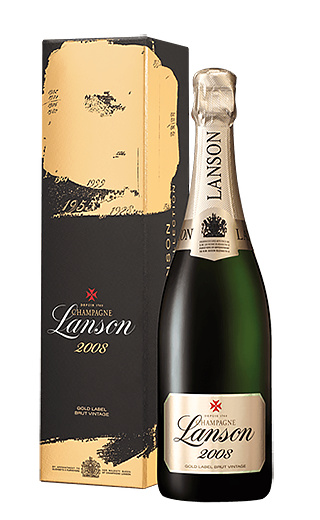 фото шампанское Lanson Gold Label Brut Vintage 2008 0,75 л