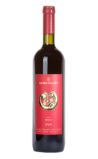 фото вино Alma Valley Merlot 2015 0,75 л