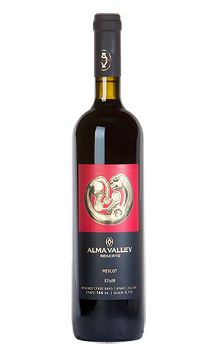 фото вино Alma Valley Merlot Reserve 2014 0,75 л