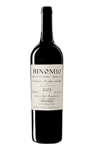 фото вино Binomio Montepulciano d'Abruzzo Riserva 2013 0,75 л