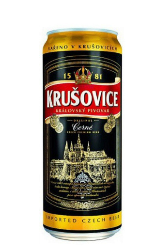 фото пиво Krusovice Cerne 24 шт. 0,5 л