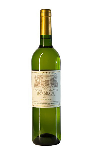 фото вино Le Clos du Manoir Bordeaux 2016 0,75 л