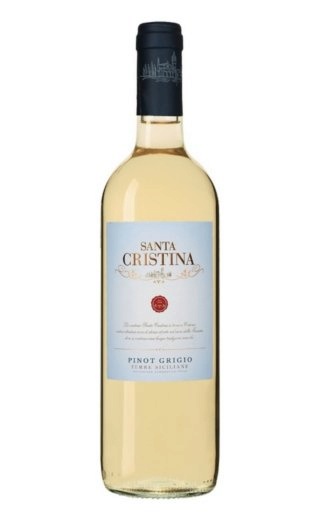 фото вино Antinori Santa Cristina Pinot Grigio Terre Siciliane IGT 2017 0,75 л