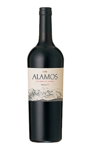 фото вино Alamos Merlot 2017 0,75 л