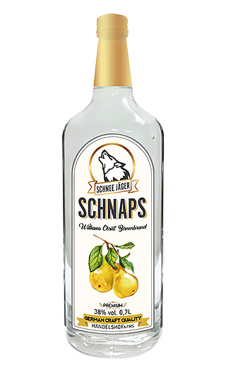 фото шнапс Schnee Jager Birnenbrand Williams Christ 0,7 л