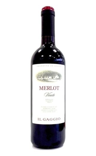 фото вино Natale Verga Il Gaggio Merlot Delle Venezie 2016 0,75 л