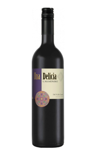 фото вино Vinedos Puertas Una Delicia Carmenere 2017 0,75 л