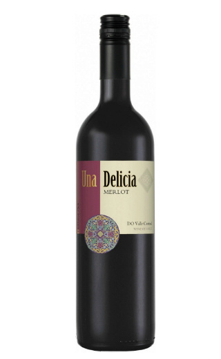 фото вино Vinedos Puertas Una Delicia Merlot 2016 0,75 л